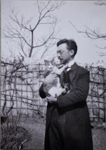 Kandinsky con il gatto Vaske