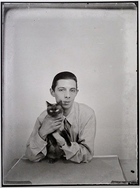 Man Ray e il suo gatto siamese
