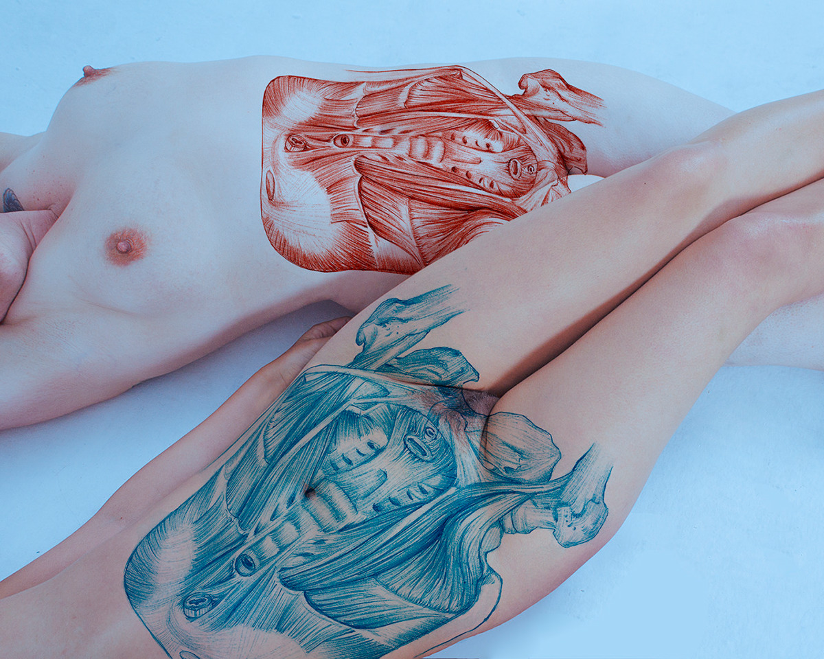Visceral, il tattoo design estremo da Paola Rojas e David Pérez