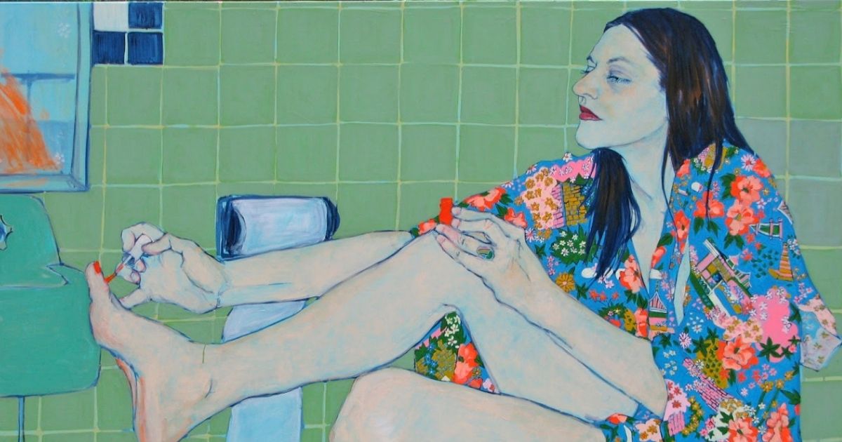  Hope Gangloff dipinge quadri che hanno il respiro di altre epoche