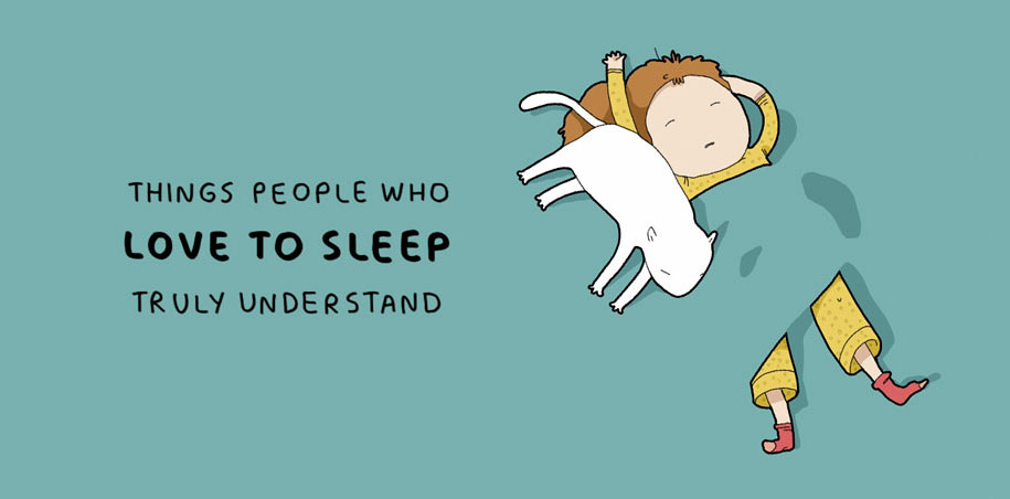  15 illustrazioni che solo i dormiglioni possono capire davvero