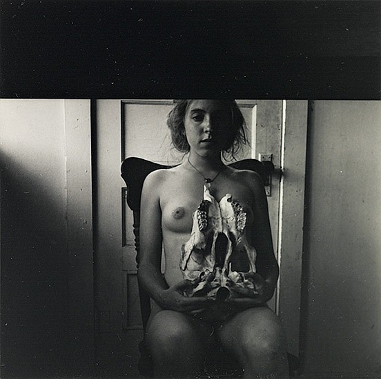 Francesca Woodman 1977-78 Untitled - Skull