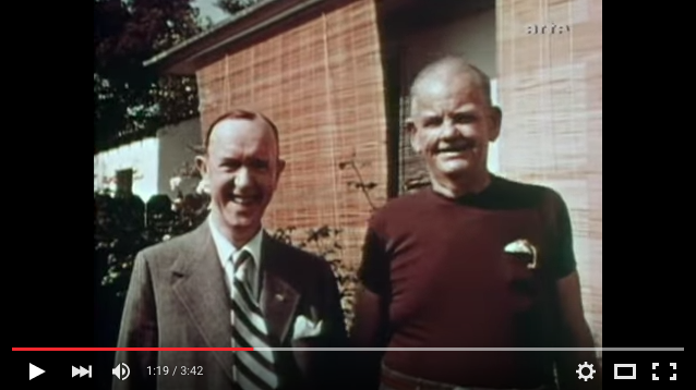  Un video struggente con Stan Laurel e Oliver Hardy (poco prima della morte)