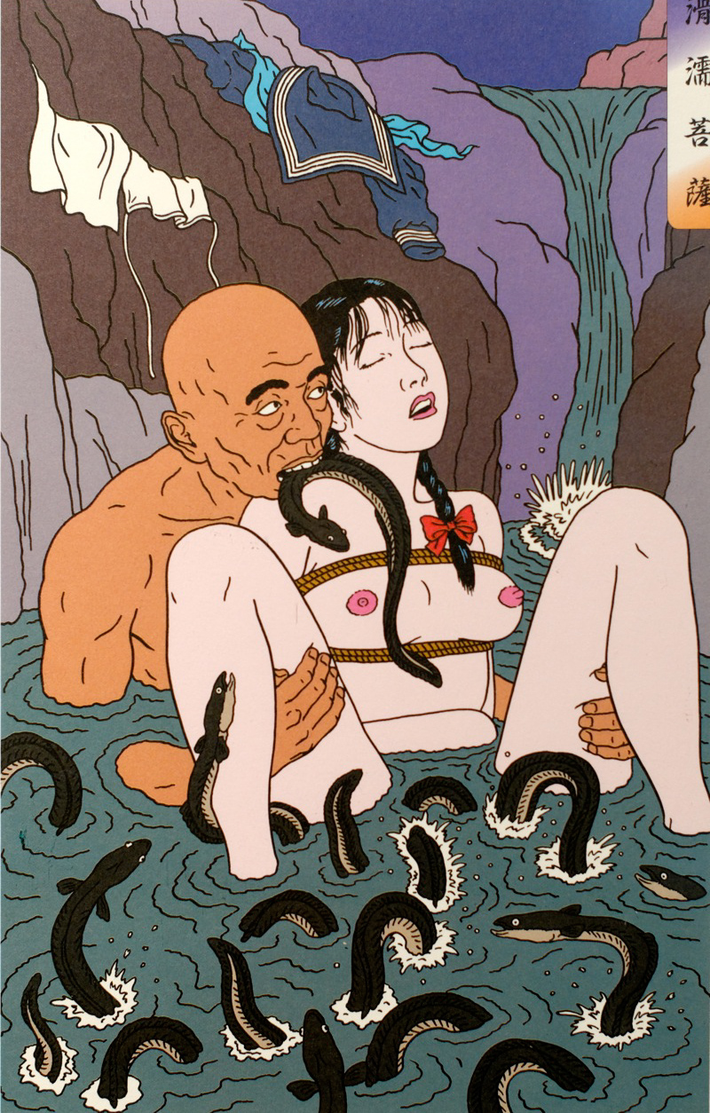l'arte erotica di Toshio Saeki