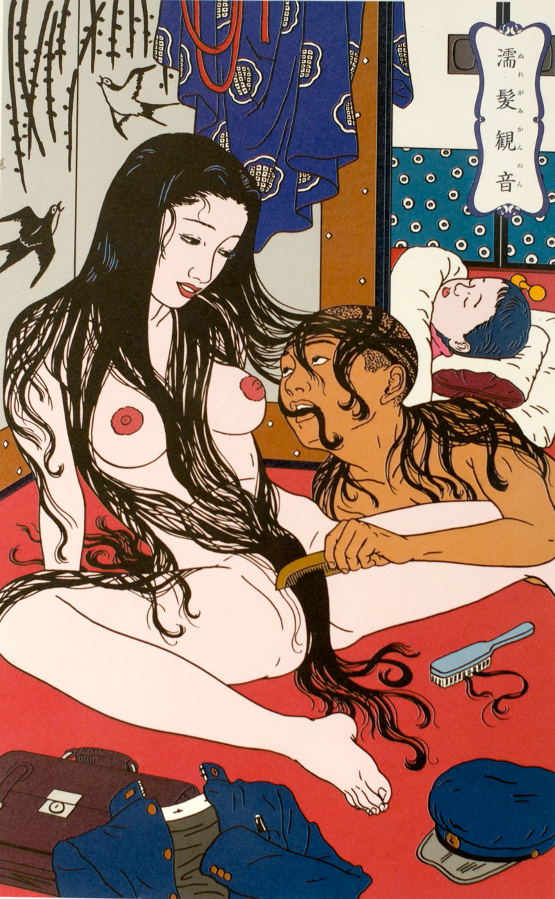 l'arte erotica di Toshio Saeki