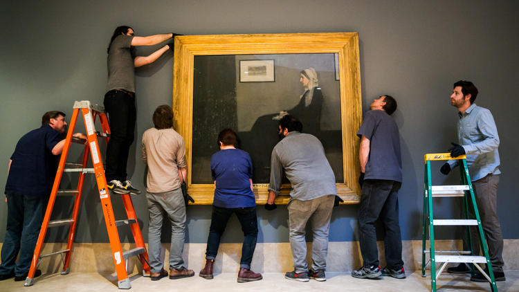 Si cerca di allineare un'opera di James Abbott McNeill Whistler al Norton Simon Museum