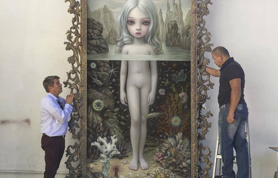  Mark Ryden ha appena realizzato un’opera gigantesca per la sua prossima mostra