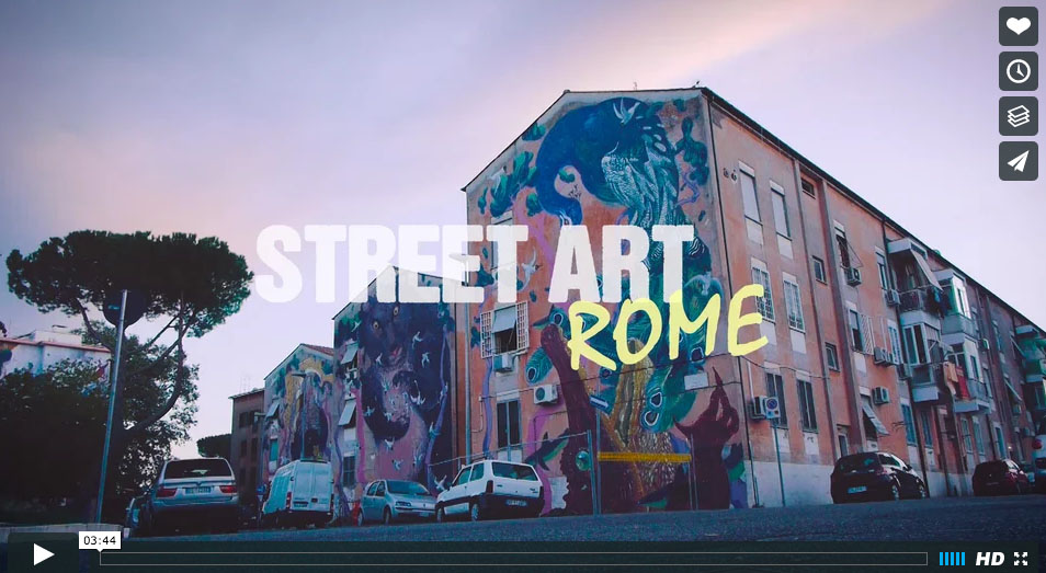  Un video celebra la street art romana