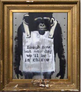 Banksy in mostra a Roma dal 23 maggio