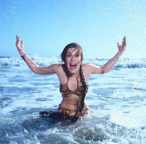 10 foto vintage di Carrie Fisher mentre promuove "Il Ritorno dello Jedi", nel 1983