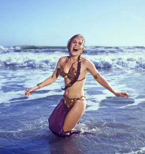 10 foto vintage di Carrie Fisher mentre promuove "Il Ritorno dello Jedi", nel 1983