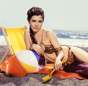 10 foto vintage di Carrie Fisher mentre promuove "Il Ritorno dello Jedi", nel 1983