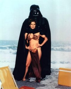10 foto vintage di Carrie Fisher mentre promuove "Il Ritorno dello Jedi", nel 1983