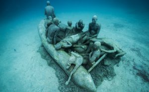 Sculture sottomarine di Jason deCaires Taylor