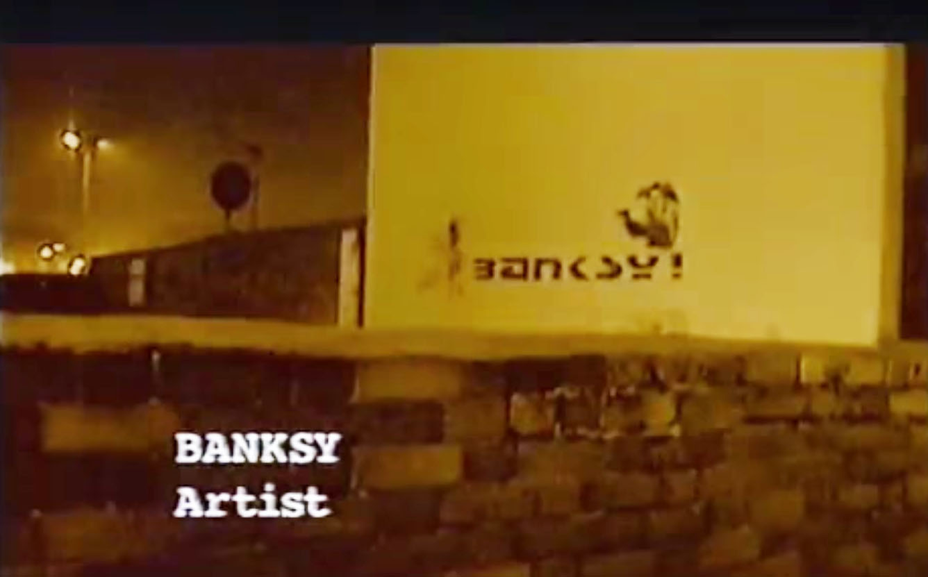  È appena saltato fuori un raro video di Banksy